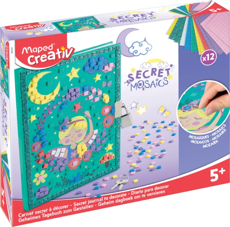Maped Creativ, Mozaicuri, jurnal secret pentru decorare
