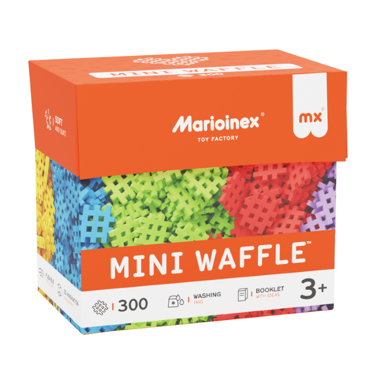 Marioinex, Mini Waffle, set de constructie, 300 piese