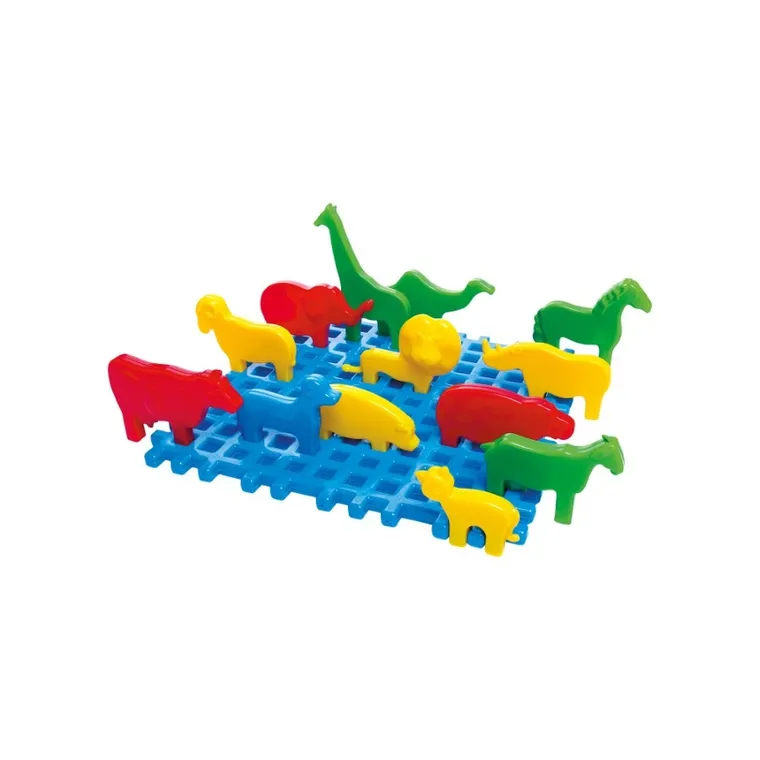 Marioinex, Mini Zoo, set de constructie, 14 piese
