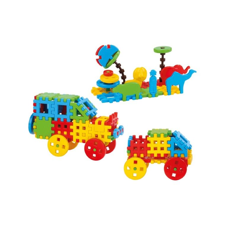 Marioinex, Waffle, set de constructie, 100 piese