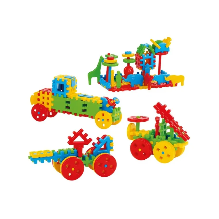Marioinex, Waffle, set de constructie, 150 piese