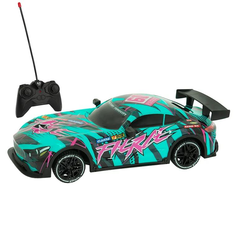 Masinuta de curse, vehicul cu telecomanda si lumini