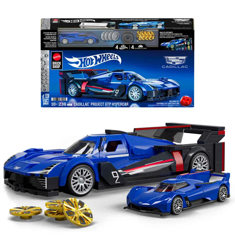 Mattel Brick Shop, Hot Wheels, Speed Series Cadillac Project GTP