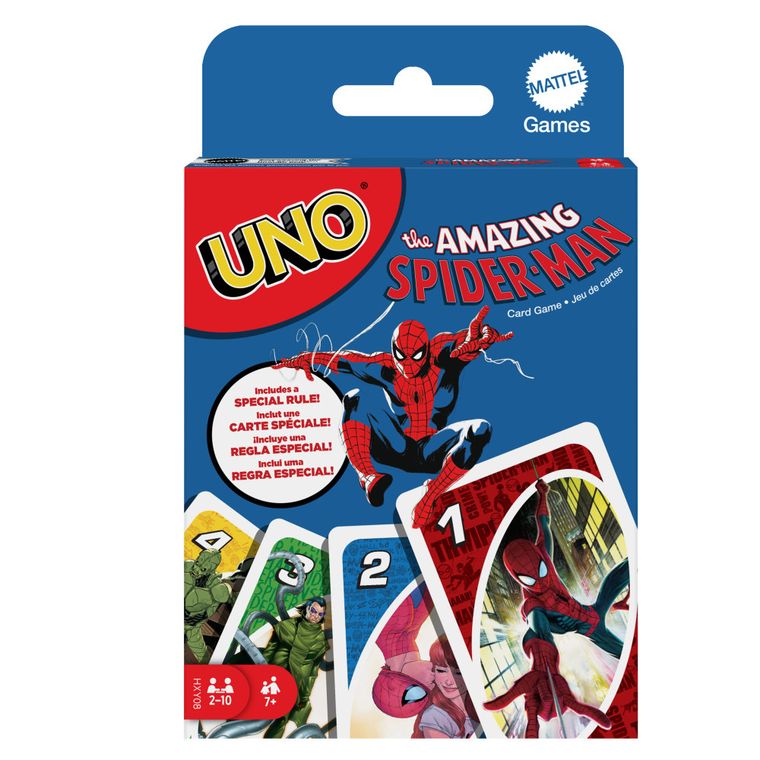 Mattel, UNO The Amazing Spider-Man, joc de carti