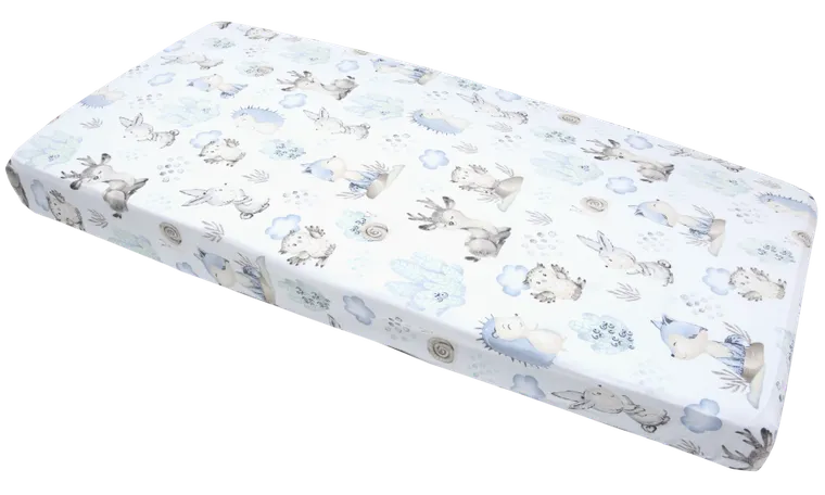 Medi Partners, Caprioare si Arici, cearceaf cu elastic, 120-60 cm