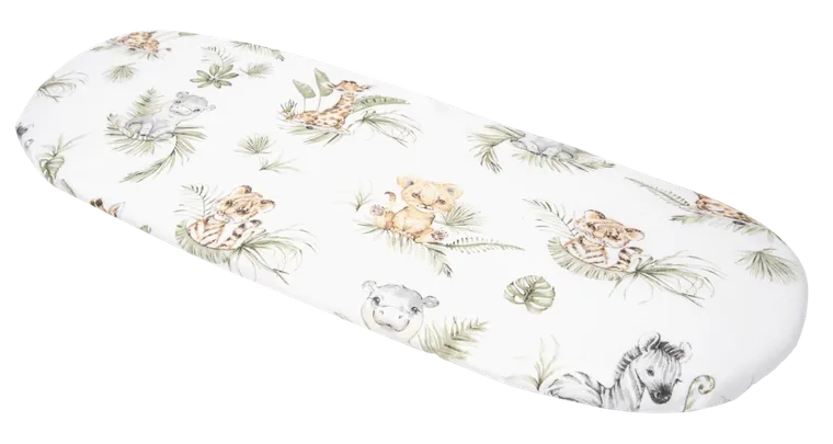 Medi Partners, Safari, cearceaf din bumbac cu elastic pentru carucior