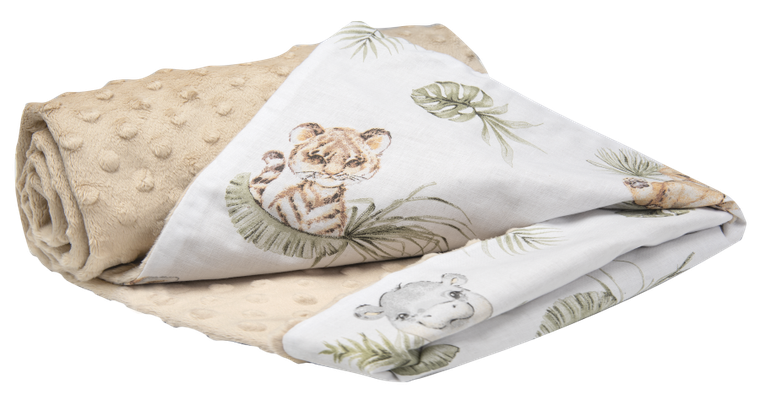 Medi Partners, Safari, patura, minky, 75-100 cm