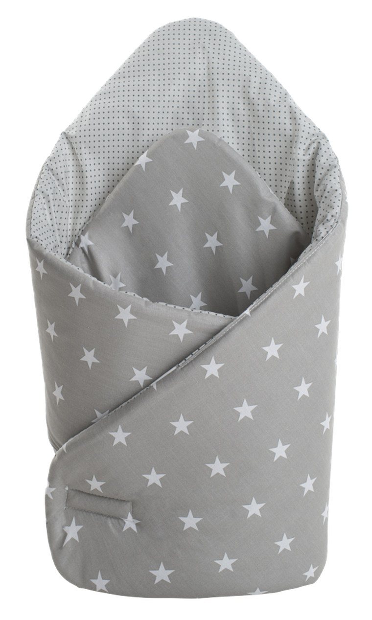 Medi Partners, Stars, paturica - sistem de infasat pentru bebelusi, gri