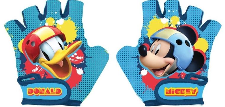 Mickey Mouse, manusi bicicleta, marime 5 / M