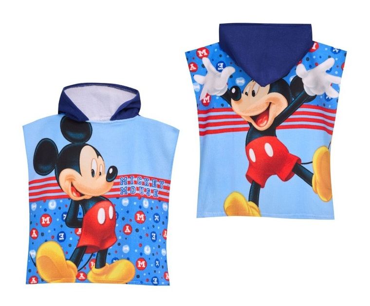 Mickey Mouse, poncho de baie, 50-100 cm