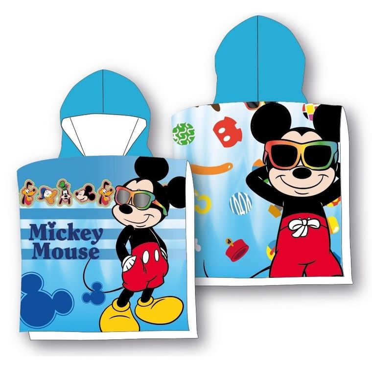Mickey Mouse, prosop tip poncho, 50-100 cm