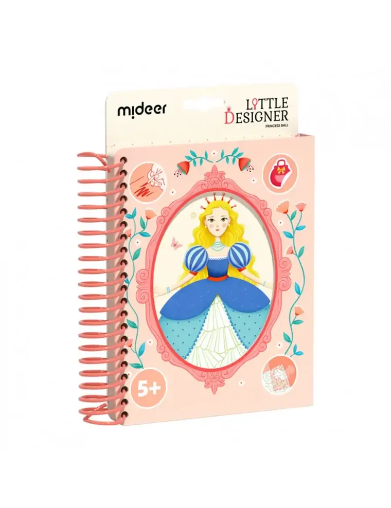 Mideer, Caietul creativ al micului designer, Balul printeselor