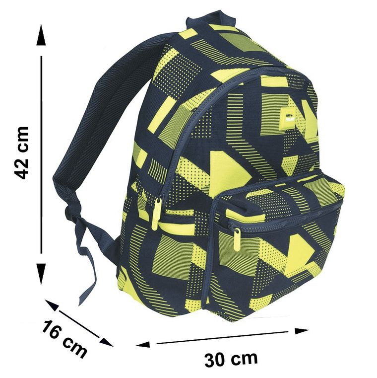 Milan, Knit, rucsac pentru scoala, galben