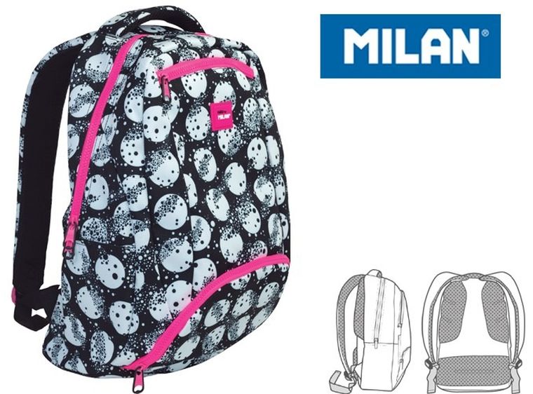Milan, Moon, rucsac pentru scoala