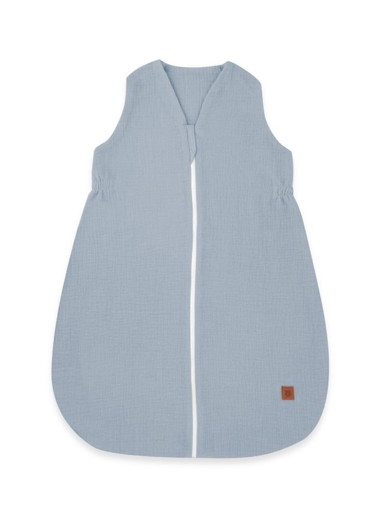 MimiNu, Avi, sac de dormit subtire de vara, TOG 0.5, muselina, denim, marime 74, 3-9 luni