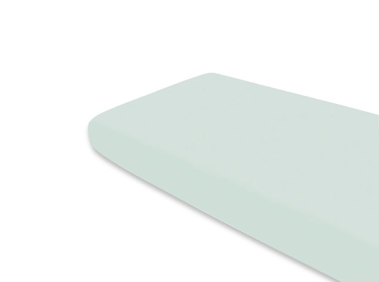 MimiNu, cearceaf cu elastic, jersey, menta verde, 90-200 cm
