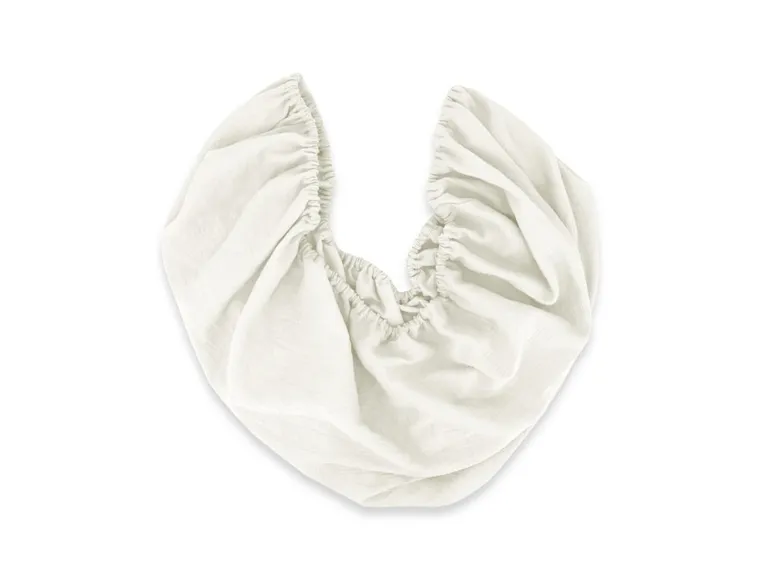 MimiNu, cearceaf pentru gondola, cos de Moses, muselina, culoare crem, 35-80 cm