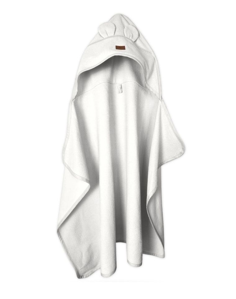 MimiNu, Junior, halat de baie cu gluga, termofrotte, 85-120 cm, crema