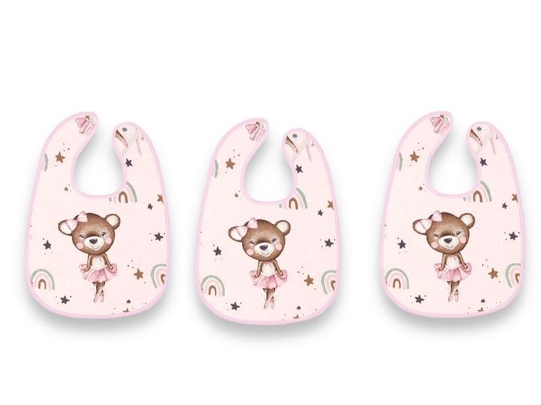 MimiNu, Little Ballerina, baveta impermeabila, 3 buc.