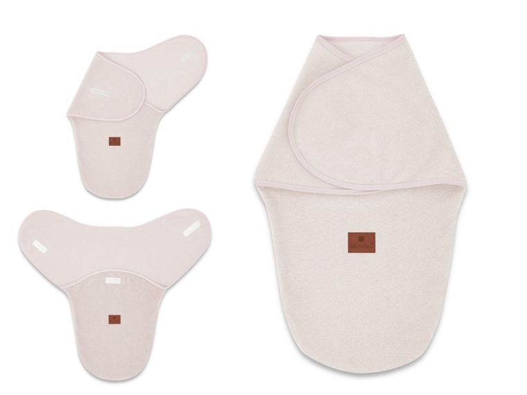 Miminu, patura de dormit anti-colici, termofrotte, 56-52 cm, roz