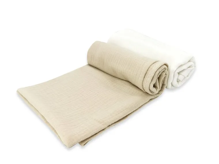 MimiNu, scutece din muselina, 80-80 cm, 2 buc.