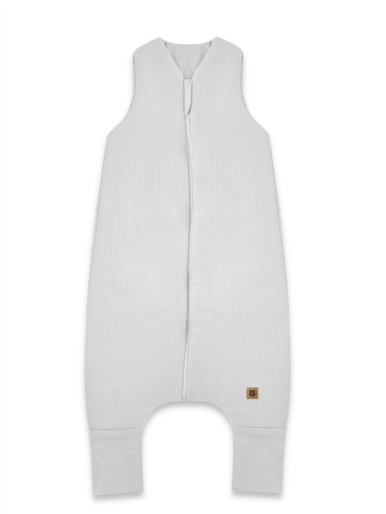 MimiNu, Soft, Flo, sac de dormit cu picioare, gri, TOG 2-2.5, marime M, 2-6 ani