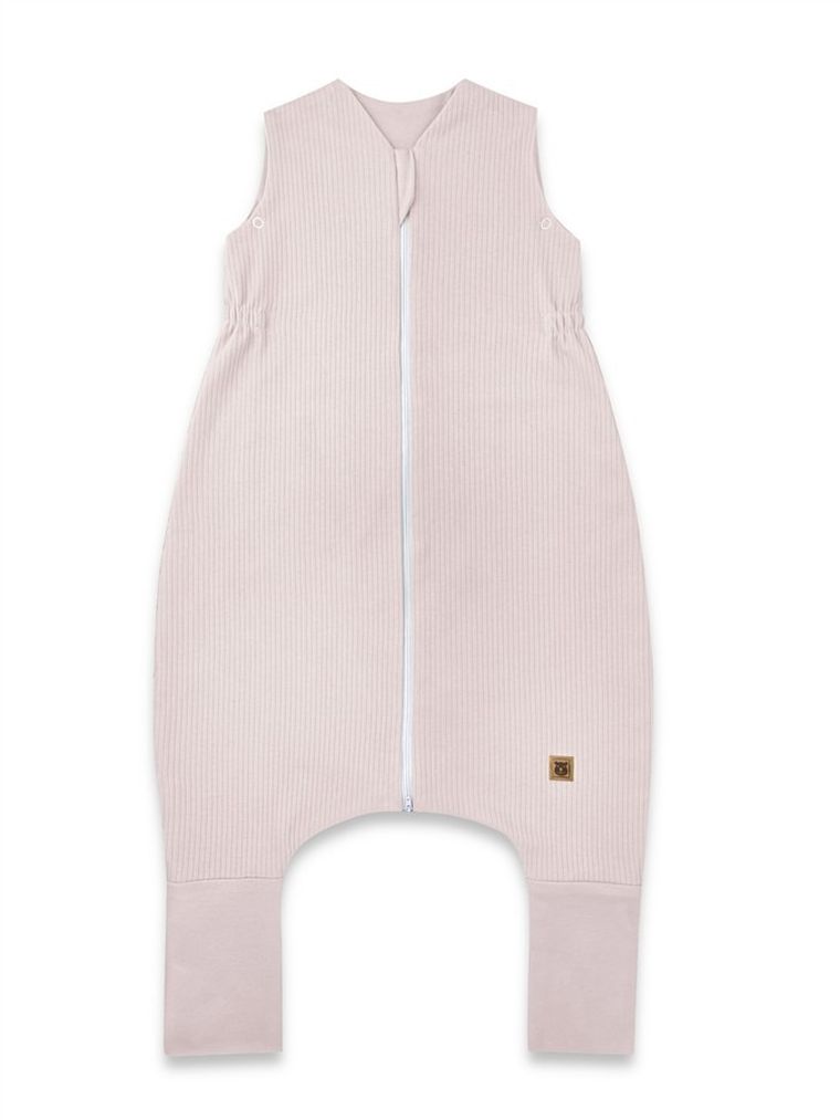 MimiNu, Soft, Flo, sac de dormit cu picioare, roz, TOG 0.5-1, marime S, 1-2.5 ani