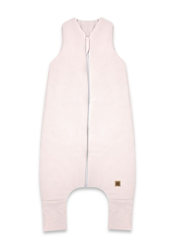 MimiNu, Soft, Flo, sac de dormit cu picioare, roz, TOG 2-2.5, marime M, 2-6 ani