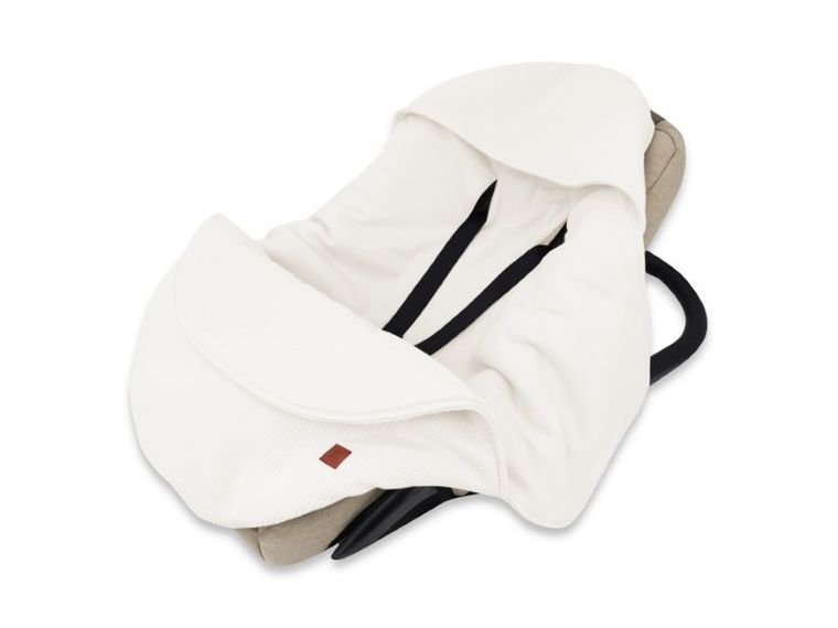 MimiNu, Soft, sac de dormit pentru scaun auto, 0-6 luni, ecru