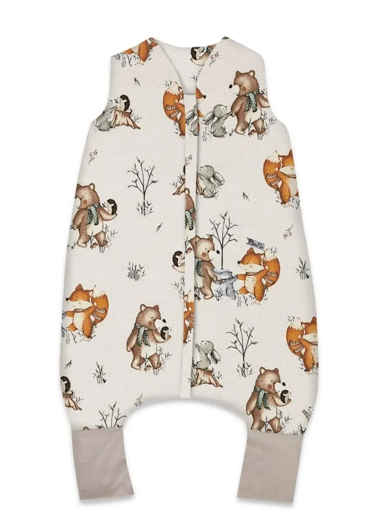 MimiNu, Timp pentru distractie, sac de dormit cu picioare, calduros, TOG 2.5, marime S, 1-2,5 ani