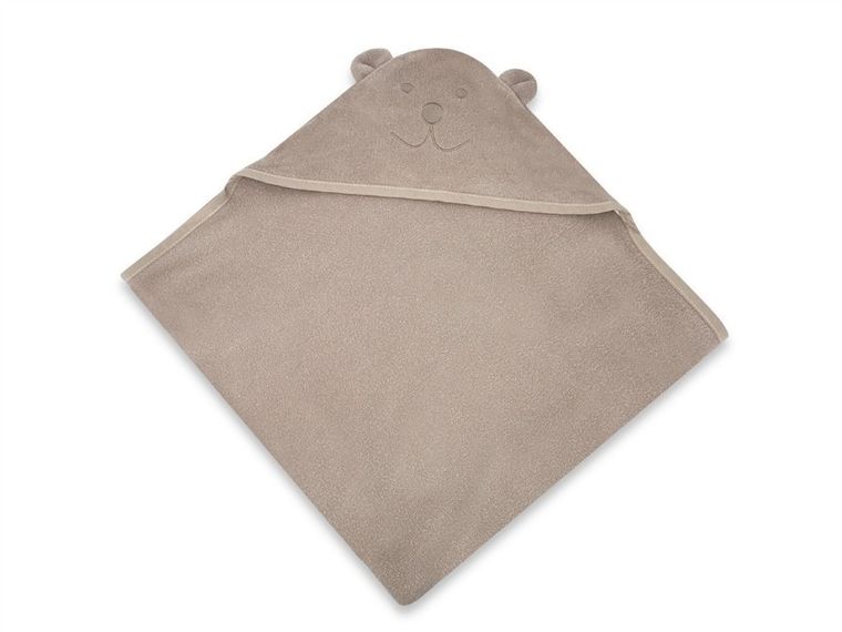MimiNu, Ursulet, halat de baie, din bambus, mokka, 100-100 cm