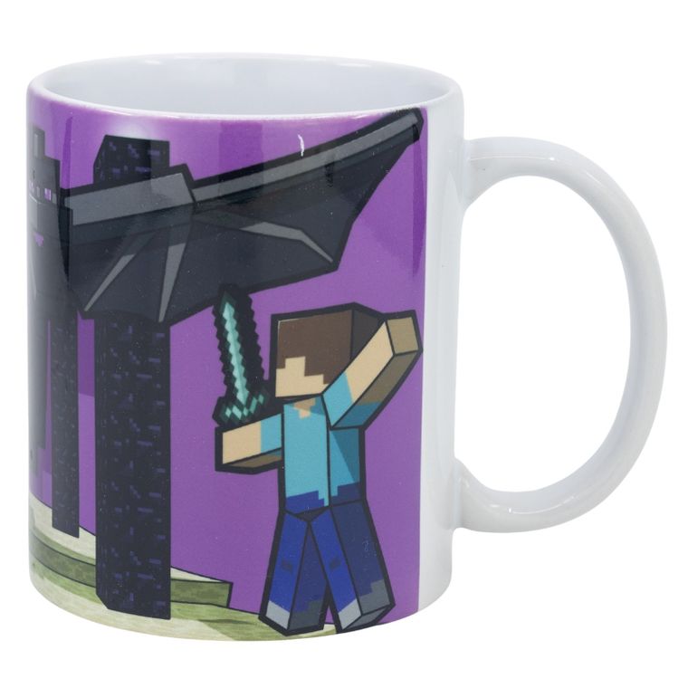Minecraft, cana din ceramica, 325 ml