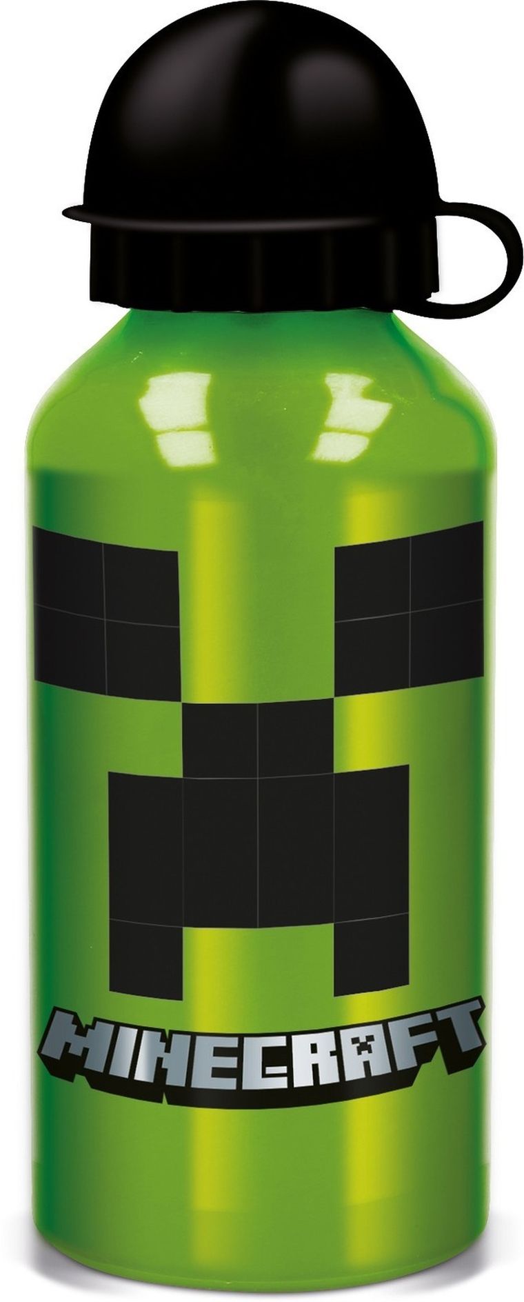 Minecraft, Creeper, sticla de apa metalic, 400 ml