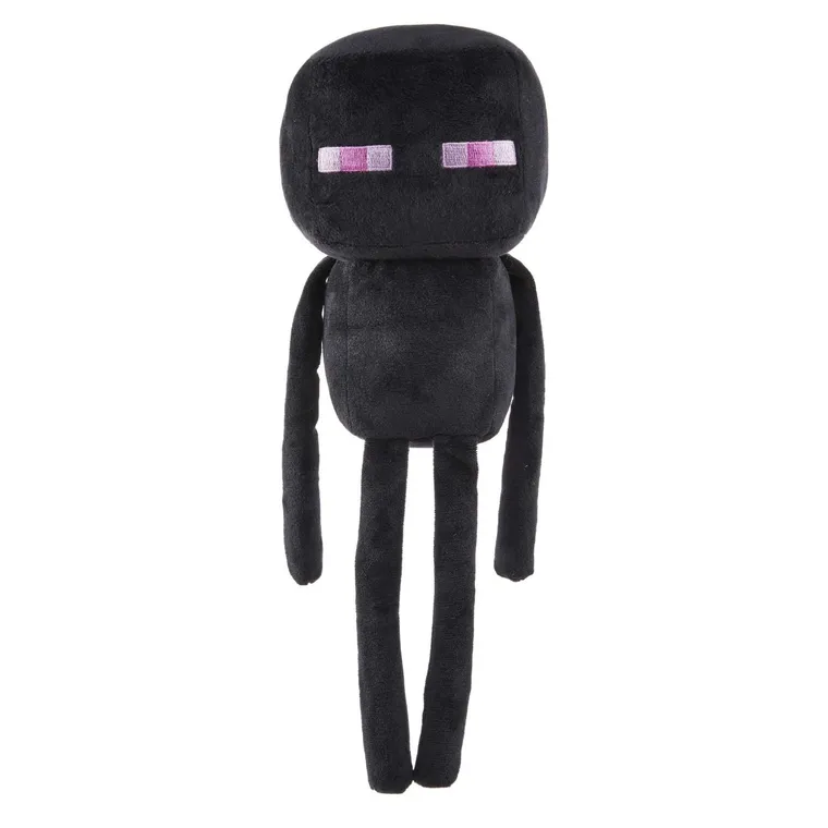 Minecraft, Enderman, jucarie de plus, 20 cm