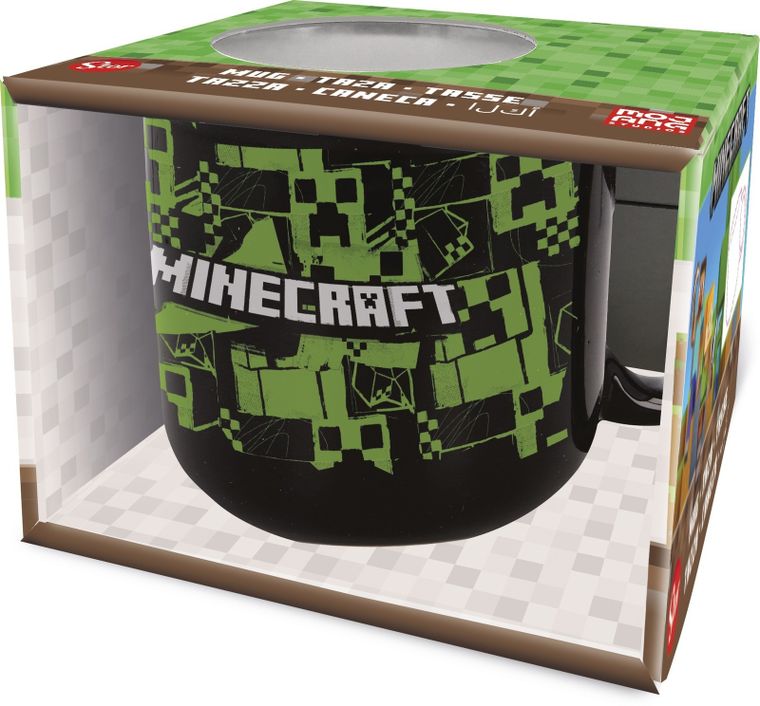 Minecraft, Iconicmono, cana ceramica, 400 ml