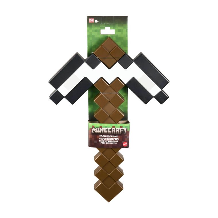 Minecraft, Iron Pickaxe, jucarie Role Play, accesoriu