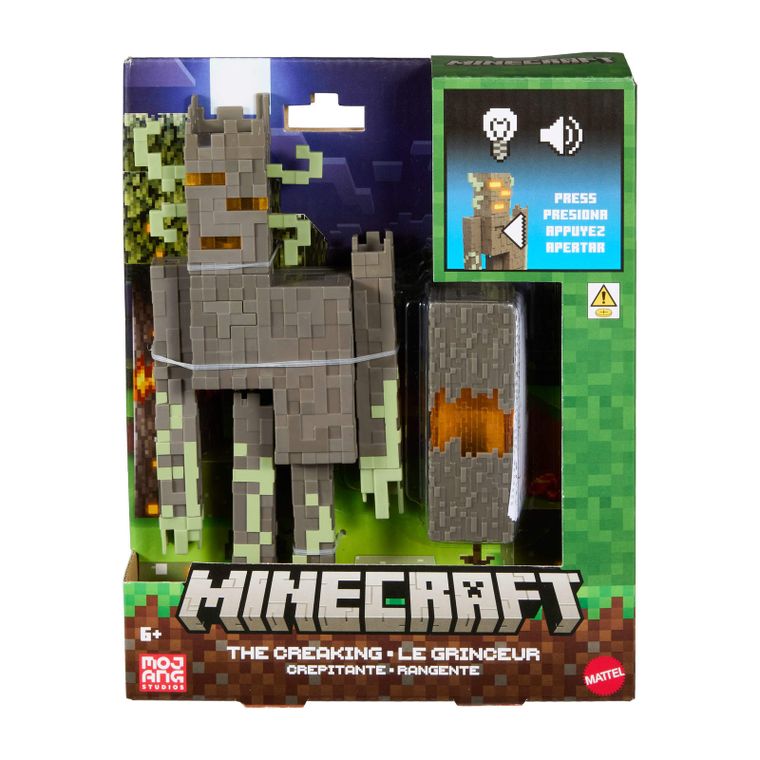 Minecraft, The Creaking, figurina 20 cm + lumini si sunete