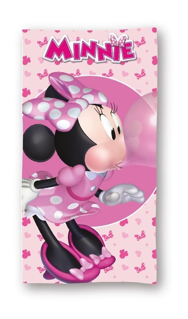 Minnie Mouse, prosop din microfibra, 70-140 cm