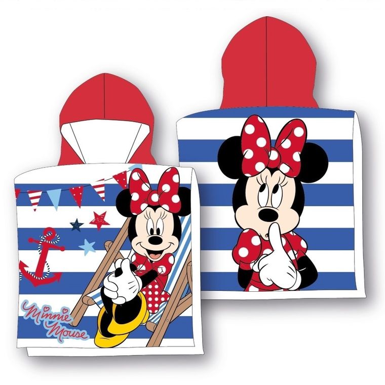 Minnie Mouse, prosop tip poncho, 50-100 cm