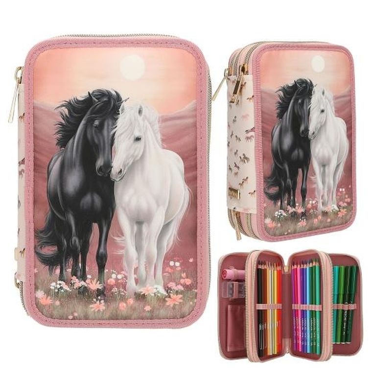 Miss Melody, Blossom Pony, penar triplu cu rechizite scolare