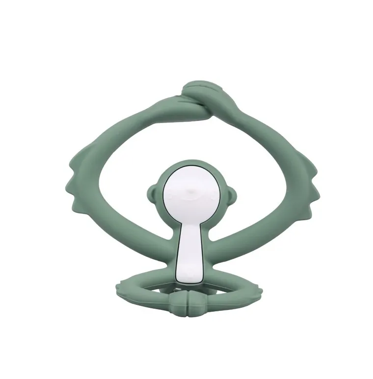 Mombella, Monkey, jucarie dentitie, Light Green