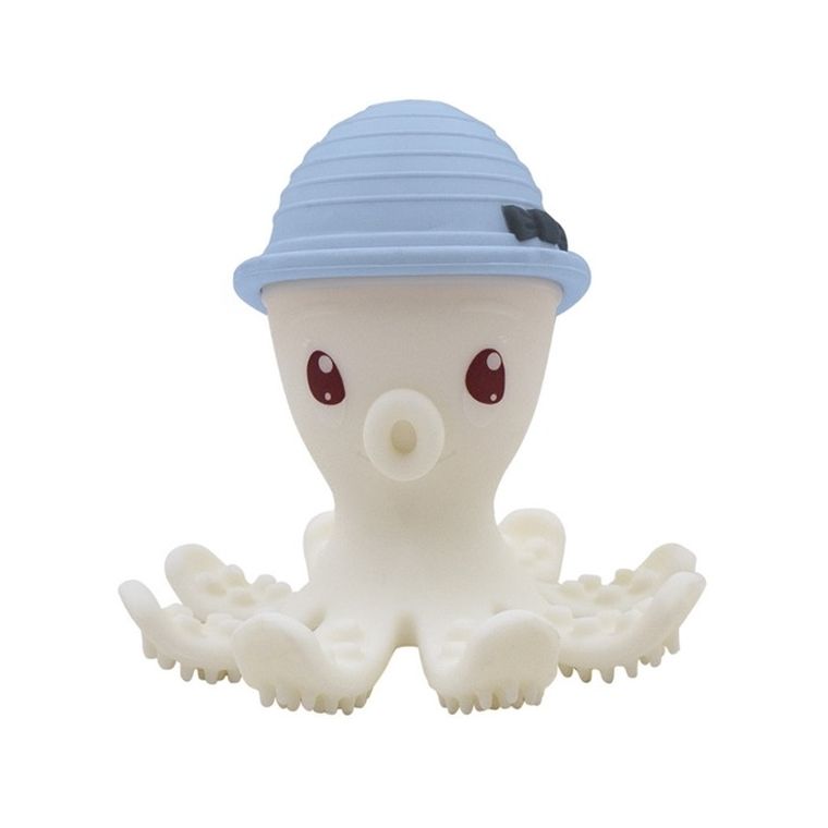 Mombella, Octopus, jucarie dentitie, Light Blue