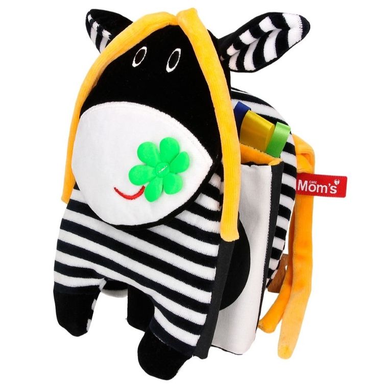 Mom's Care, Vacuta, carte pentru patut, jucarie senzoriala