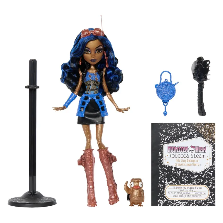 Monster High, Boo-riginal Creeproduction, Robecca Steam, papusa de colectie