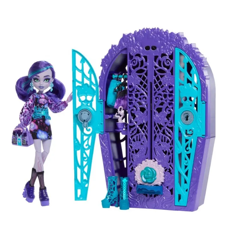 Monster High, Skulltimate Secrets, Twyla, papusa cu accesorii