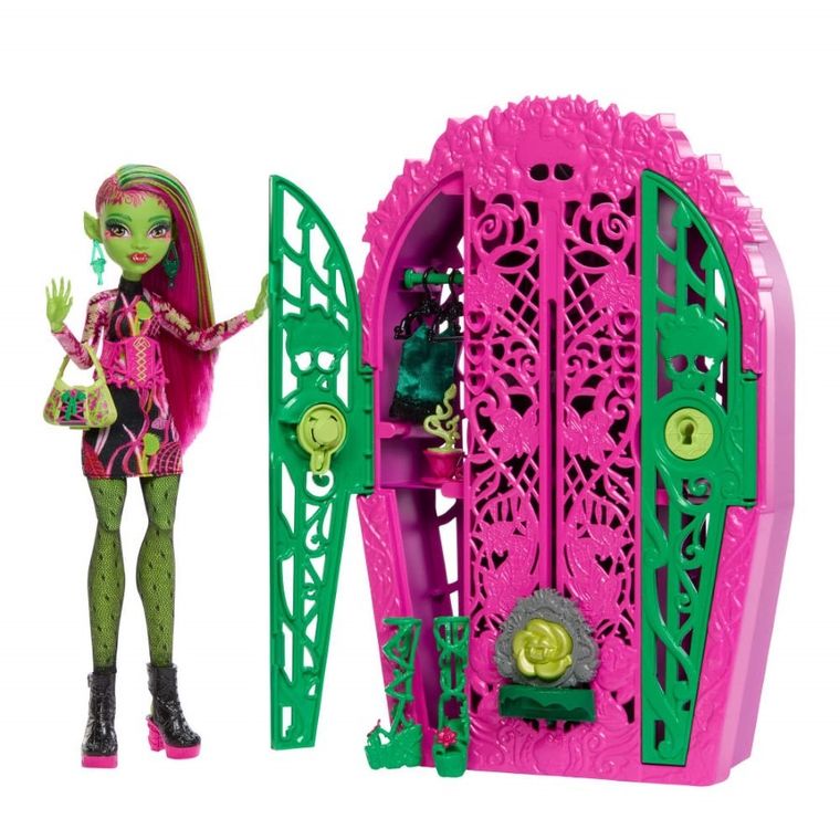 Monster High, Skulltimate Secrets, Venus McFlytrap, papusa cu accesorii