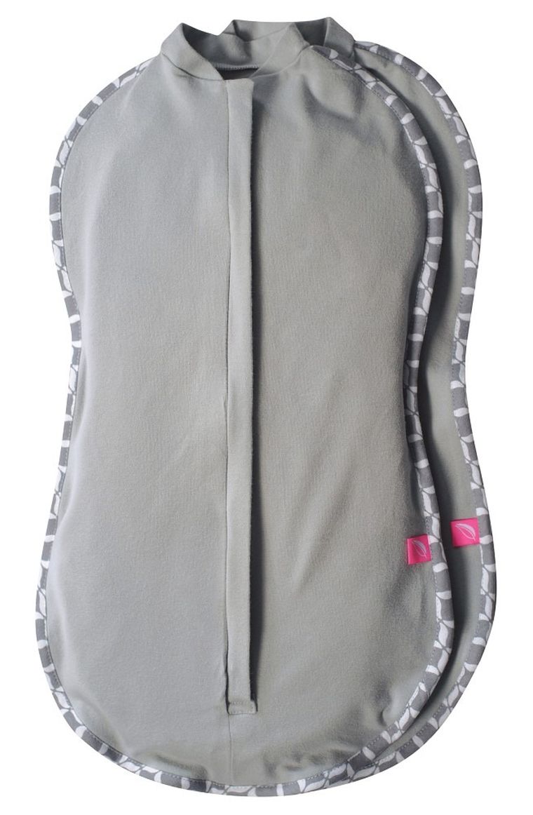 Motherhood, Invelitoare Zip&Swaddle masura 1 (2,5-5kg), Grey/Grey Classics