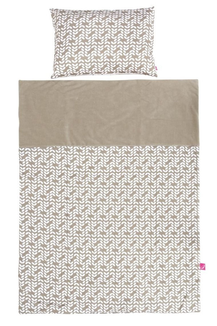 Motherhood, paturica cu perna pentru prescolari, Beige Classics