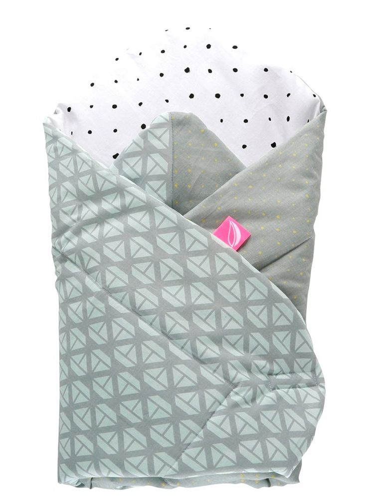 Motherhood, Paturica de infasat cu insertie din cocos, Mint Boats