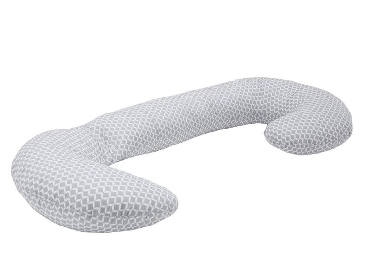 Motherhood, Perna multifunctionala Sleepy-C - fata de perna, Grey Classics